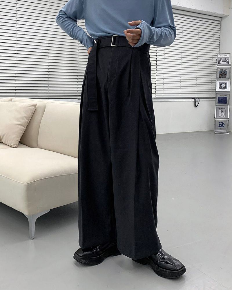 COZINESS（コジネス）の「SK Twin Belt Wide Pants (3 colors)（Pants）」