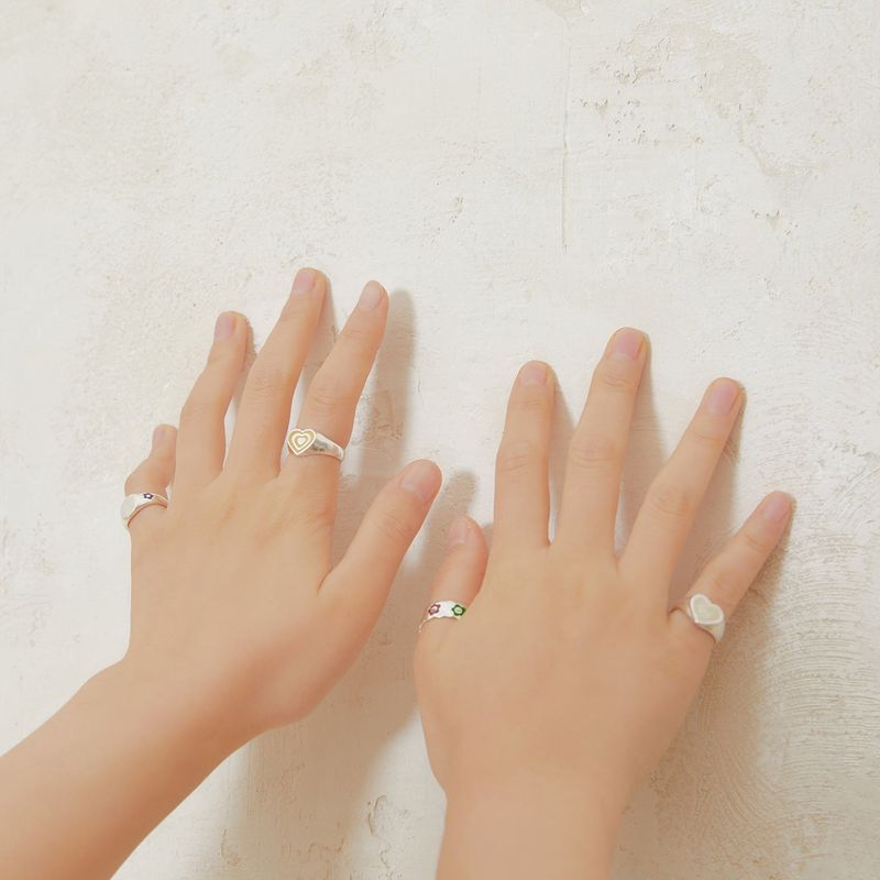 happy but unhappy flower open ring  vol.2