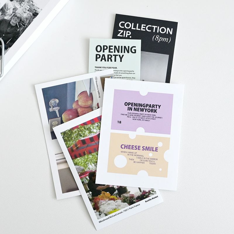 Collect sticker package