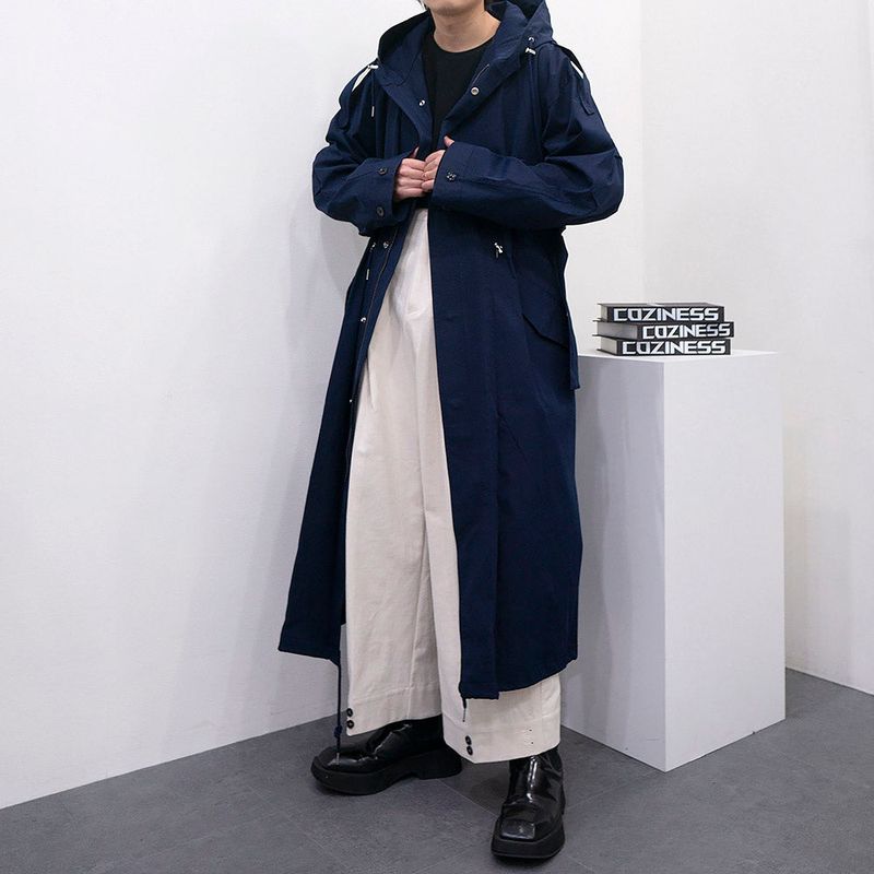 SK Maxi Bomber Jacket Hood Coat (3 colors)