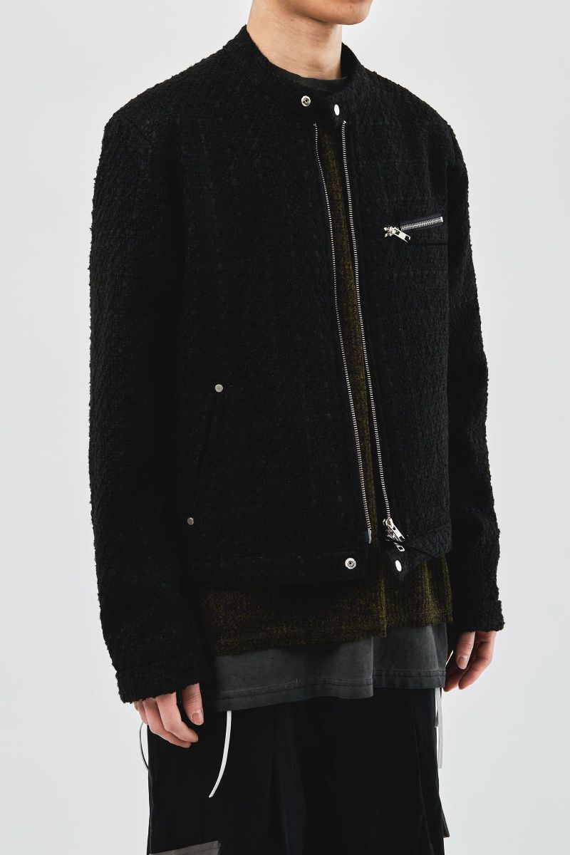 Temple Tweed Biker Jacket
