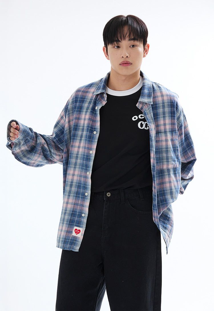 リンガーTシャツ ブラック