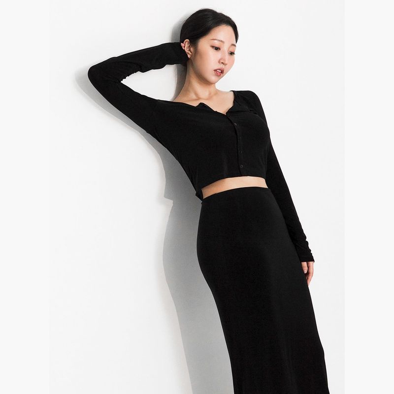 Natalie カーディガン in Black