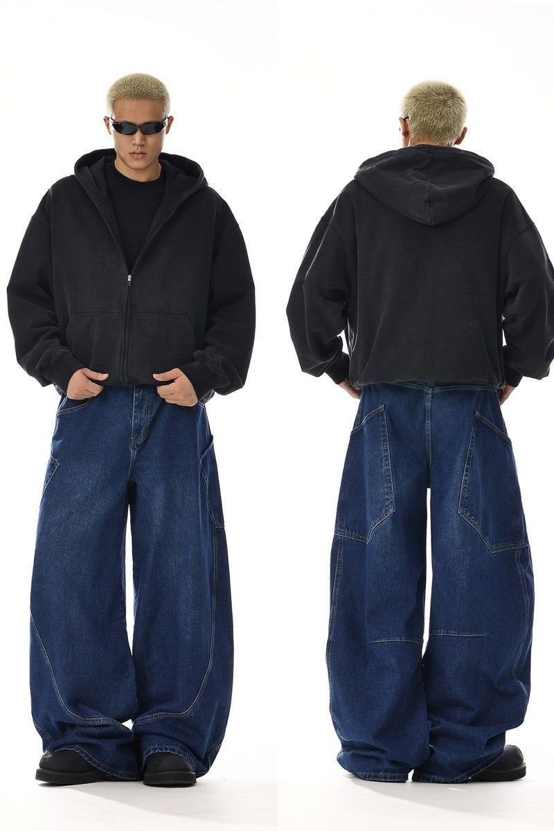 MBEXX（エムビーイーエックスエックス）の「Vintage Deconstructed Loose Wide Jeans（Pants）」