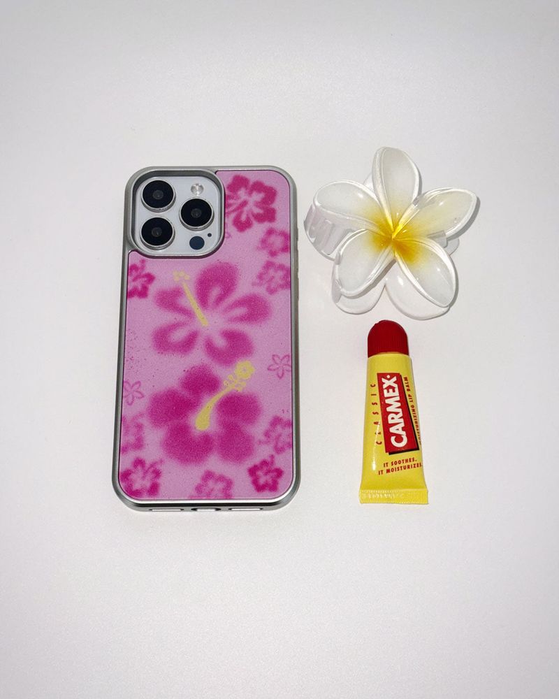 Hibiscus Glow Bumper Case