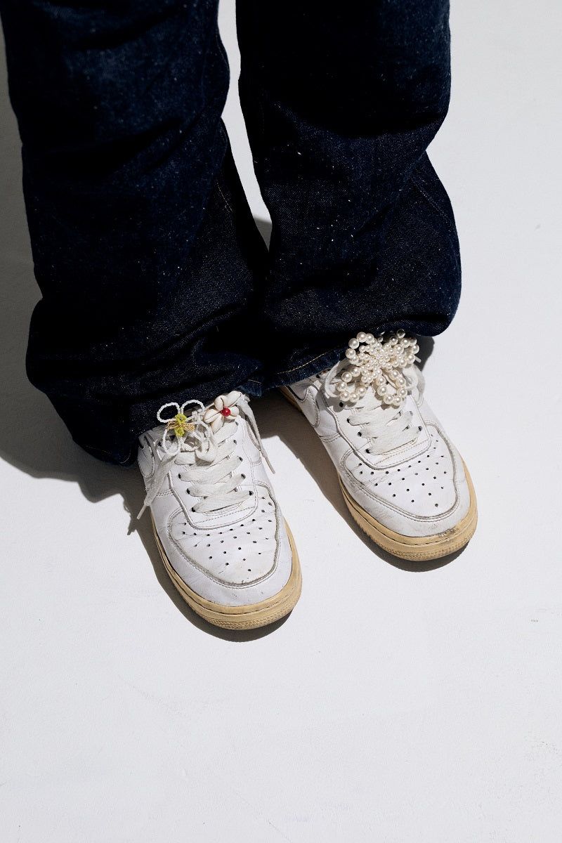 Shell Flower Shoes-Charm