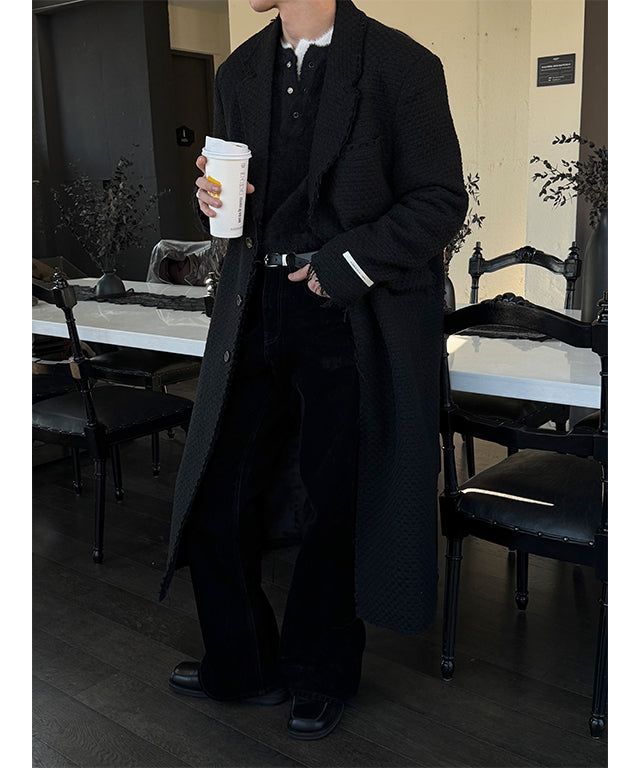 LAURANT（ロラン）の「[F/W] Tweed cutting wool coat(2color)（Jackets/Outerwear）」