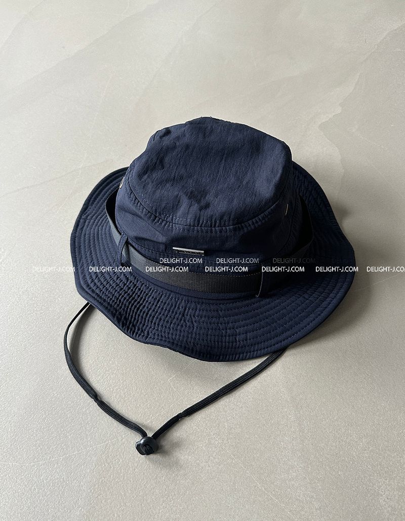 Patch strap safari hat