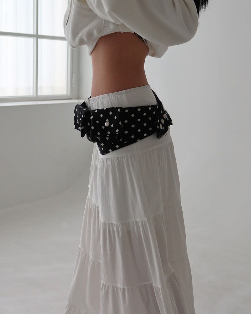 dot dot dot pocket wide belt