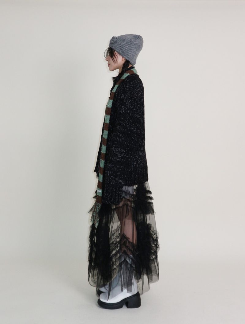 Boehm Boksarthy high neck two-way cardigan (outer)