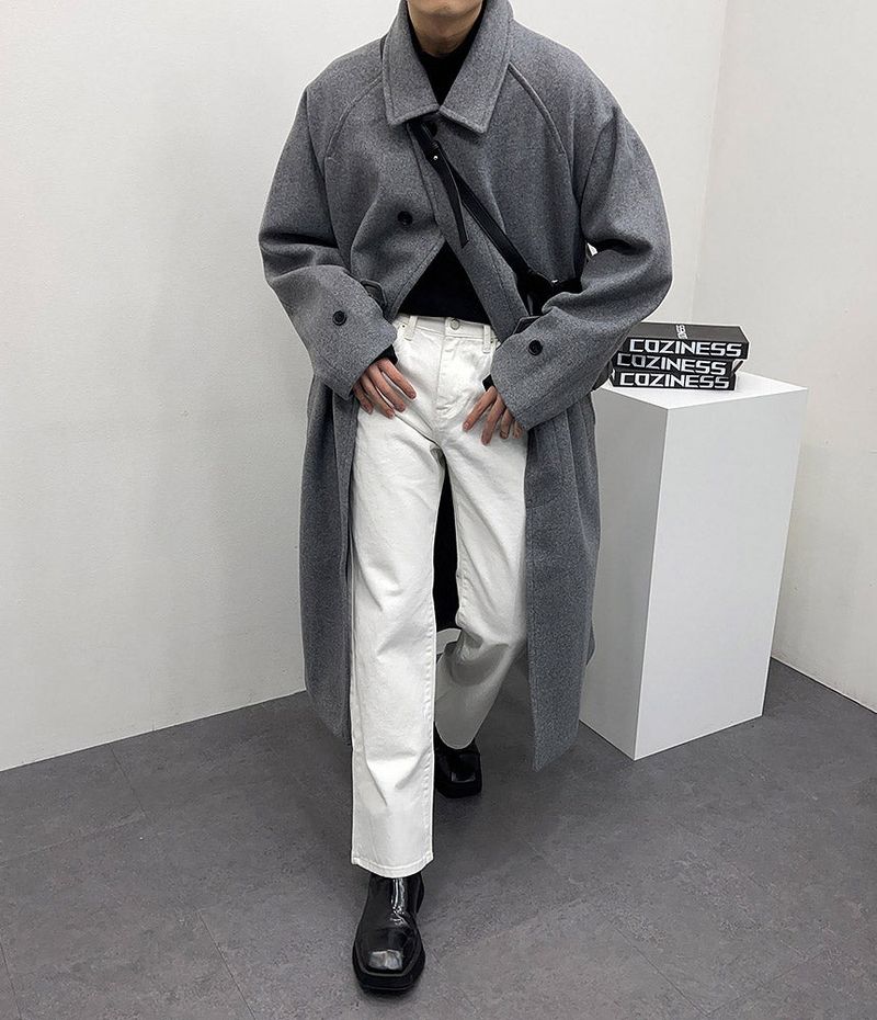 TW Regular Balmacan Wool Coat (3colors)