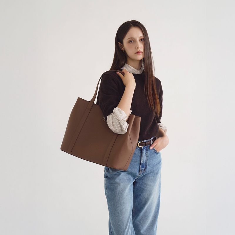 Selon Shopper Bag Large Brown