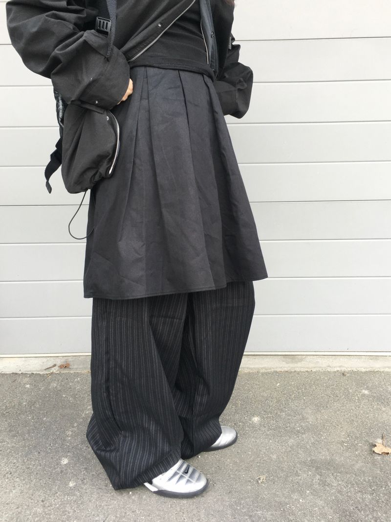 Paul Stripe Banding Slacks (2c)