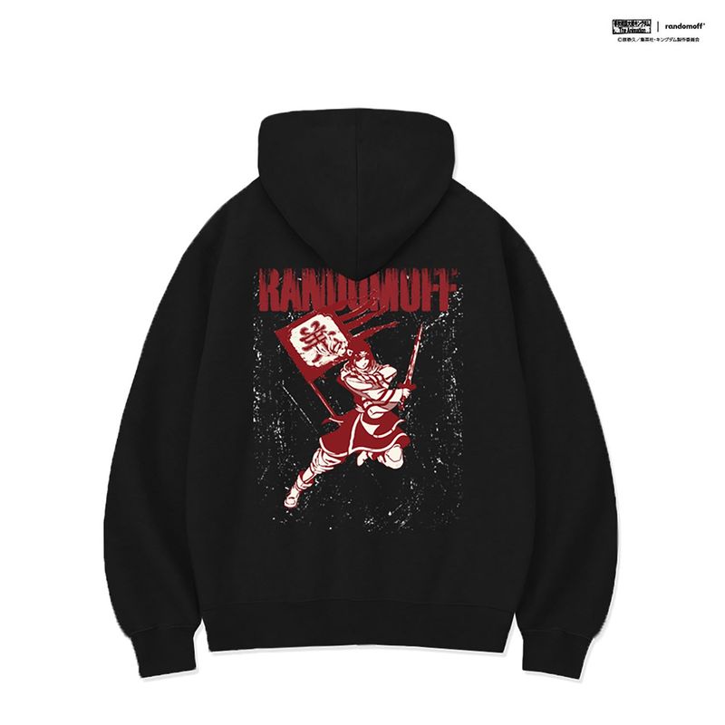 RANDOMOFF（ランダムオフ）の「KYOKAI HOODIE ZIP-UP [BLACK]（Tops）」