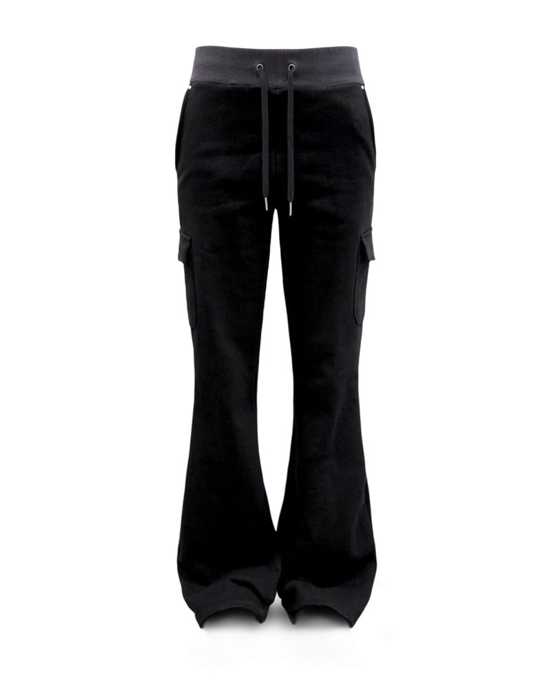 Bootcut Sweatpants Black x Charcoal