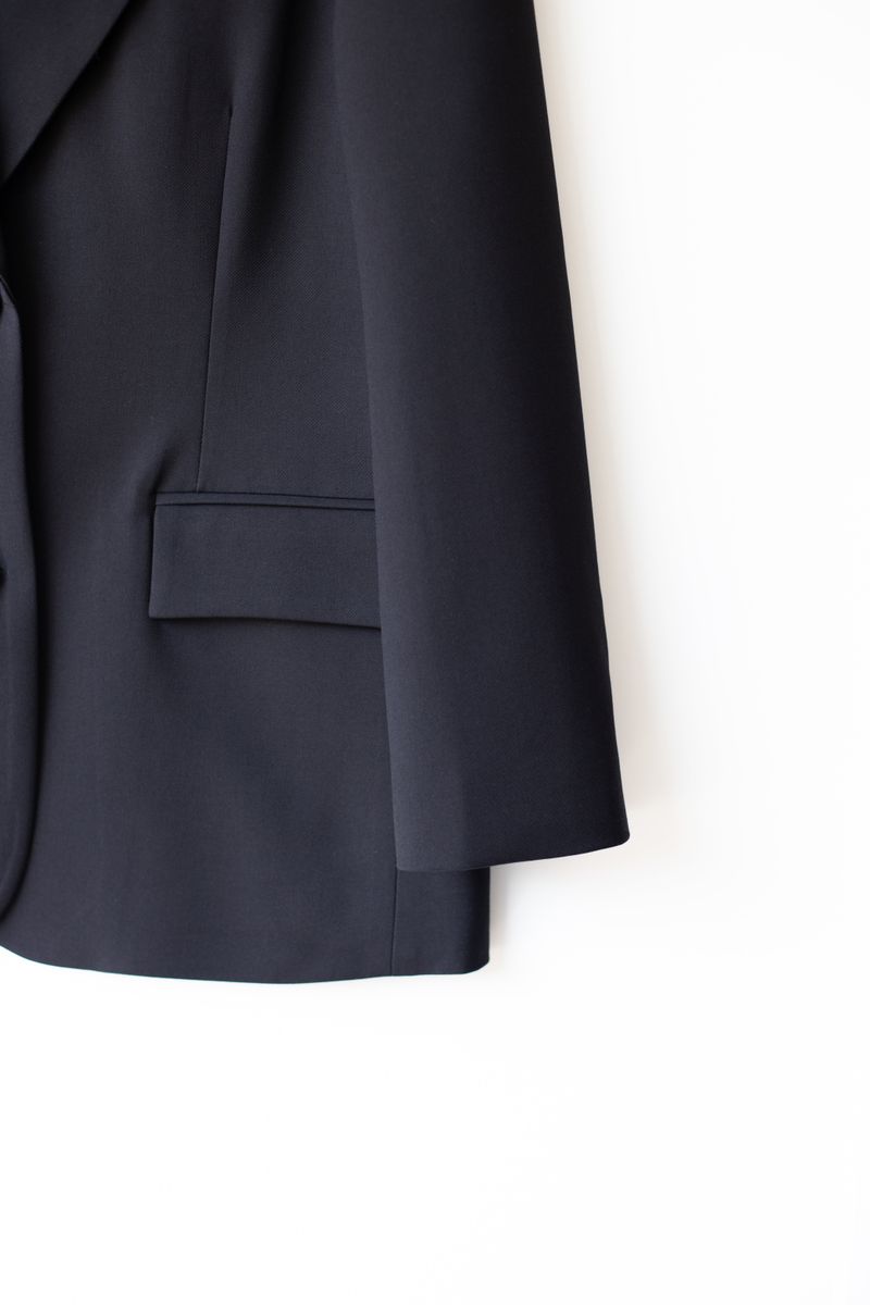 Boy wool jacket (Black)