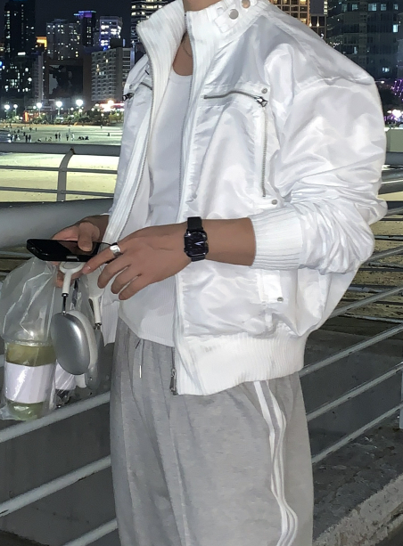 Locus Heathrow Bandad Cropped Windbreaker Jacket