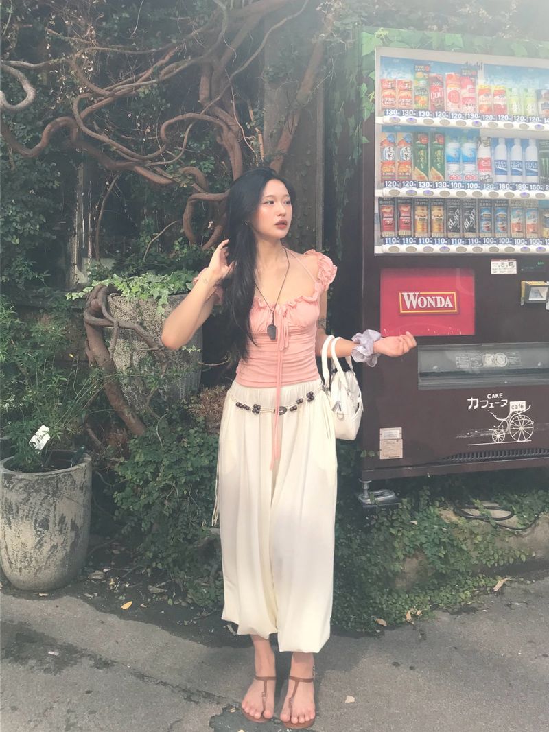 Marchmallow Maxi Flow Aladdin Jogger Pants