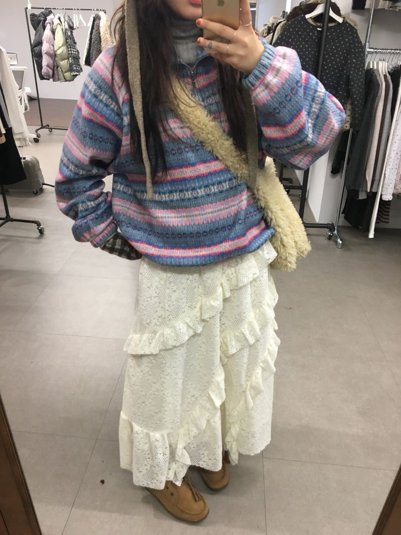 [MD's Pick] Cotton Candy Nordic Fleece Anorak (2color)