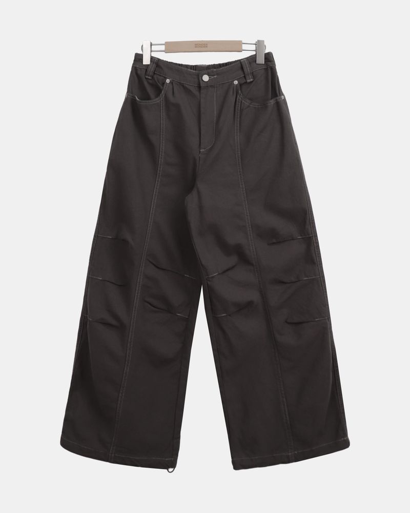 Shaon Stitch Wide Pants