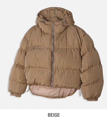 Ruel unbalanced hood padding