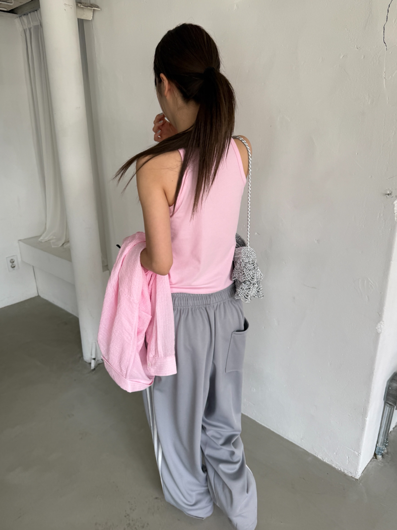 weaving silver frill bag
