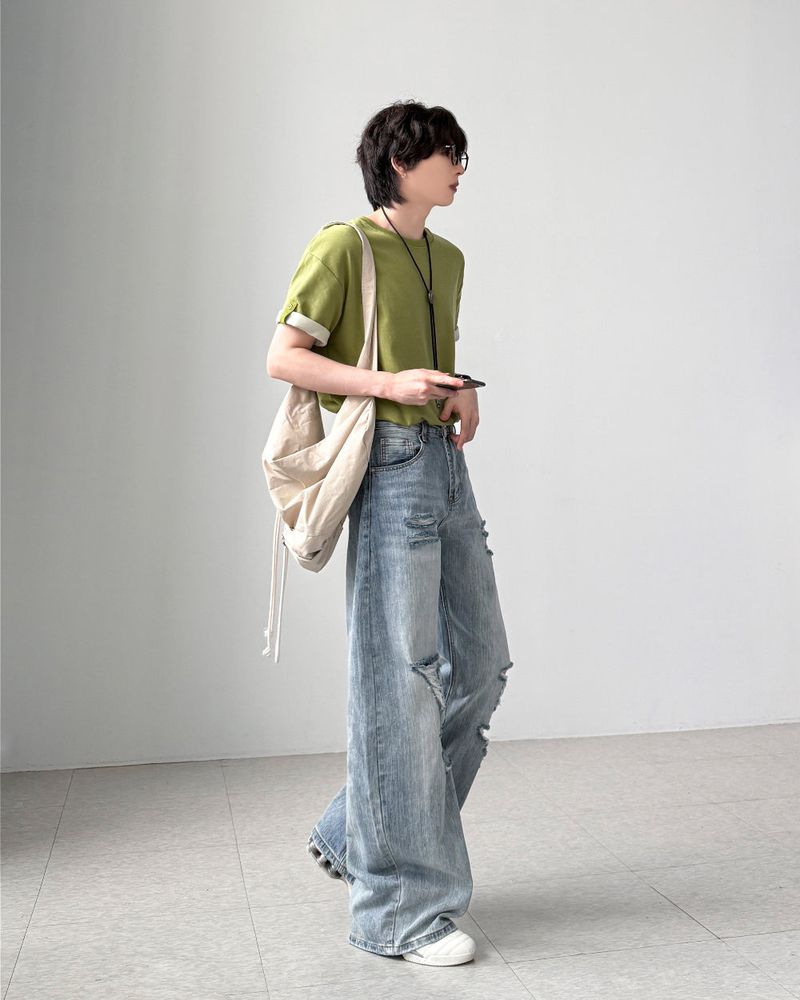 Kess Vintage Curved Denim