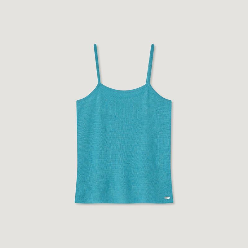 Essential Linen Knit Sleeveless Top