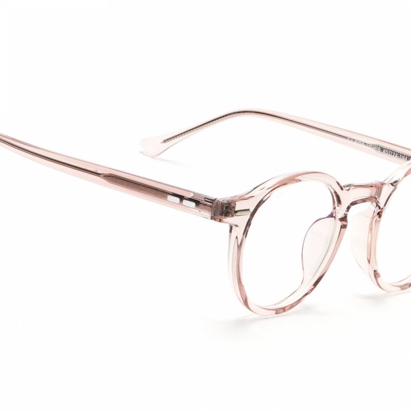 Horn-Trimmed Transparent Glasses Y.LAB 04 C19