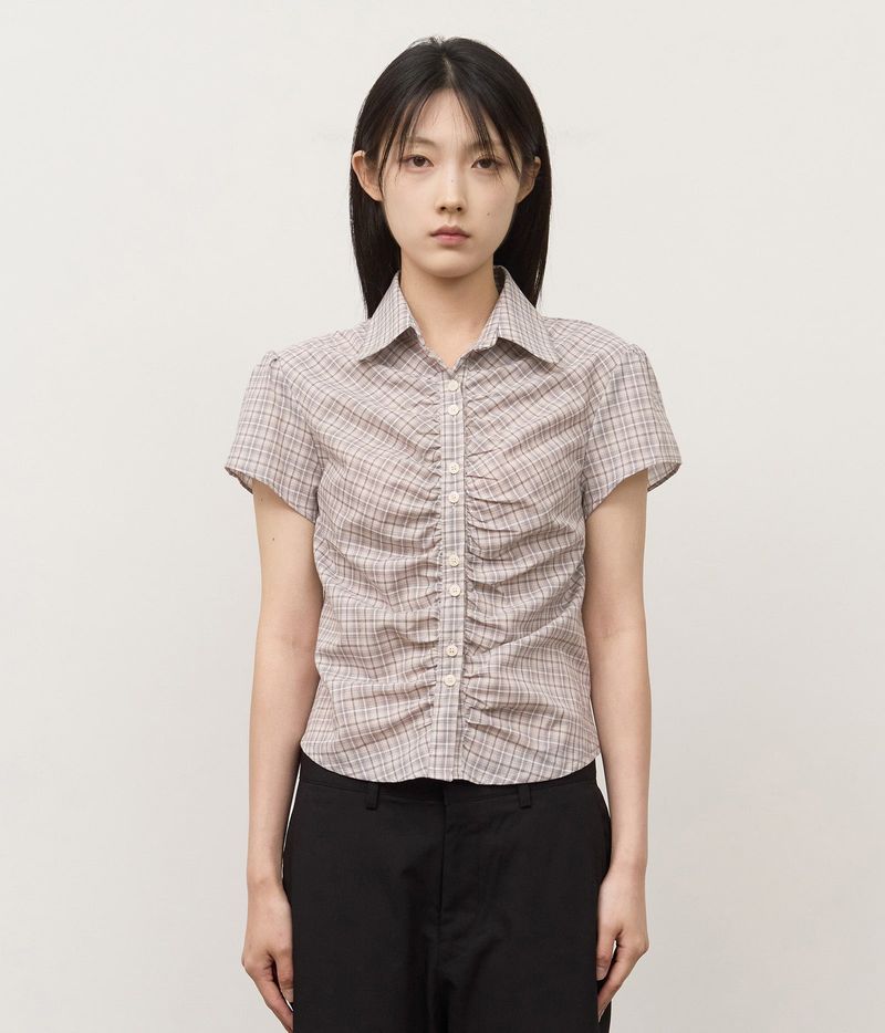 HIFIFNK(ハイファイファンク)の「(W) Picnic Shirring Shirt(Tops)」