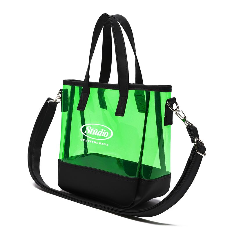 ODDSTUDIO X UNION OBJET PVC CIRCLE LOGO MINI CROSS BAG - 7COLOR