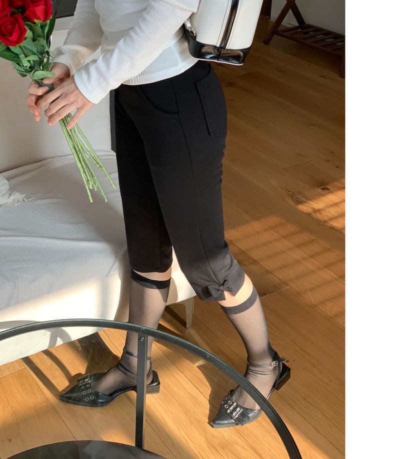 Blair Ribbon Biker Cari Pants