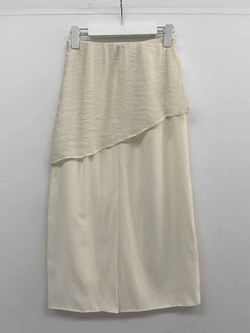 Pound Layered Long Skirt