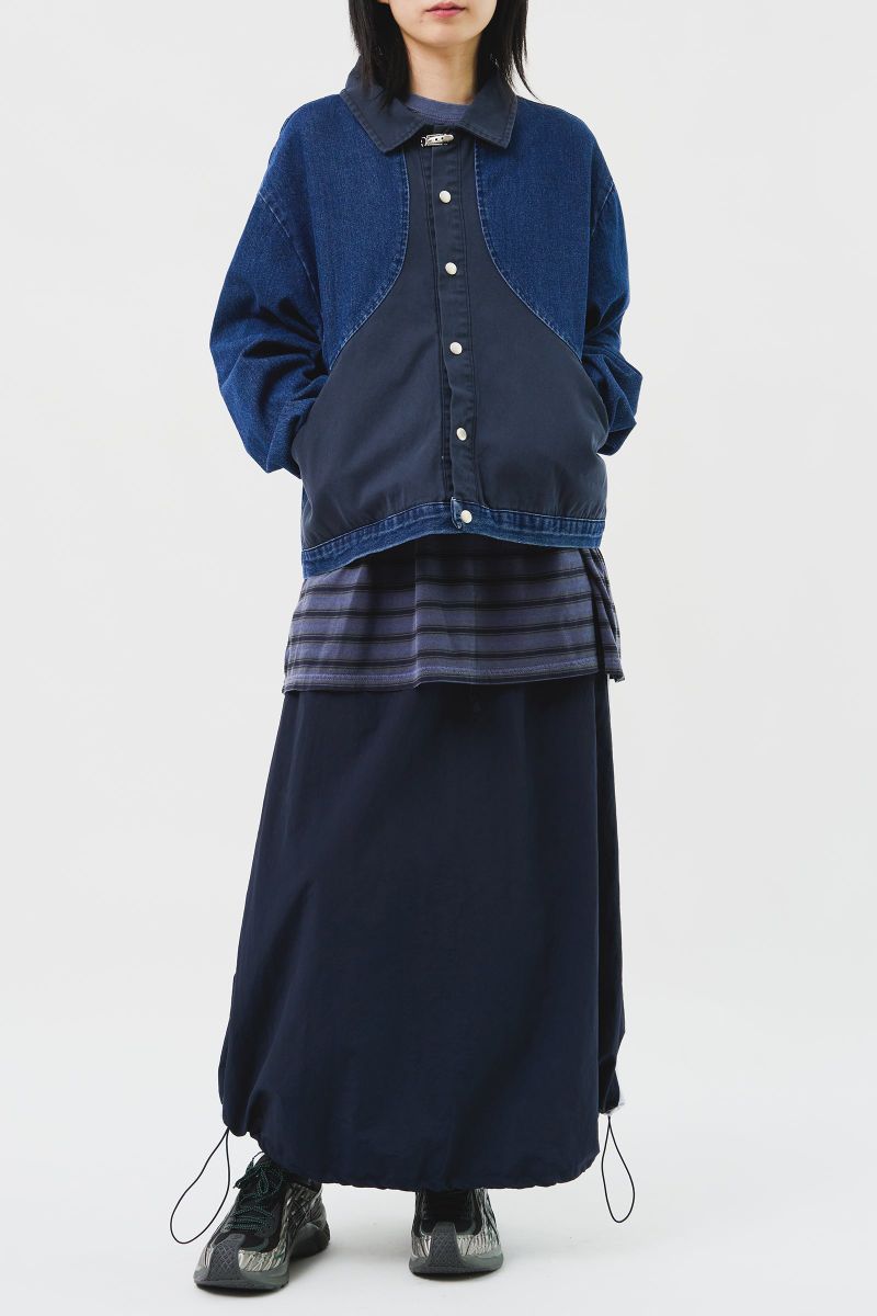 Moss Color Denim Jacket (2color)