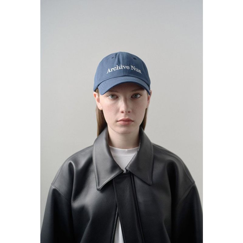 Nus. x Huke Archive ball cap (BROWN)