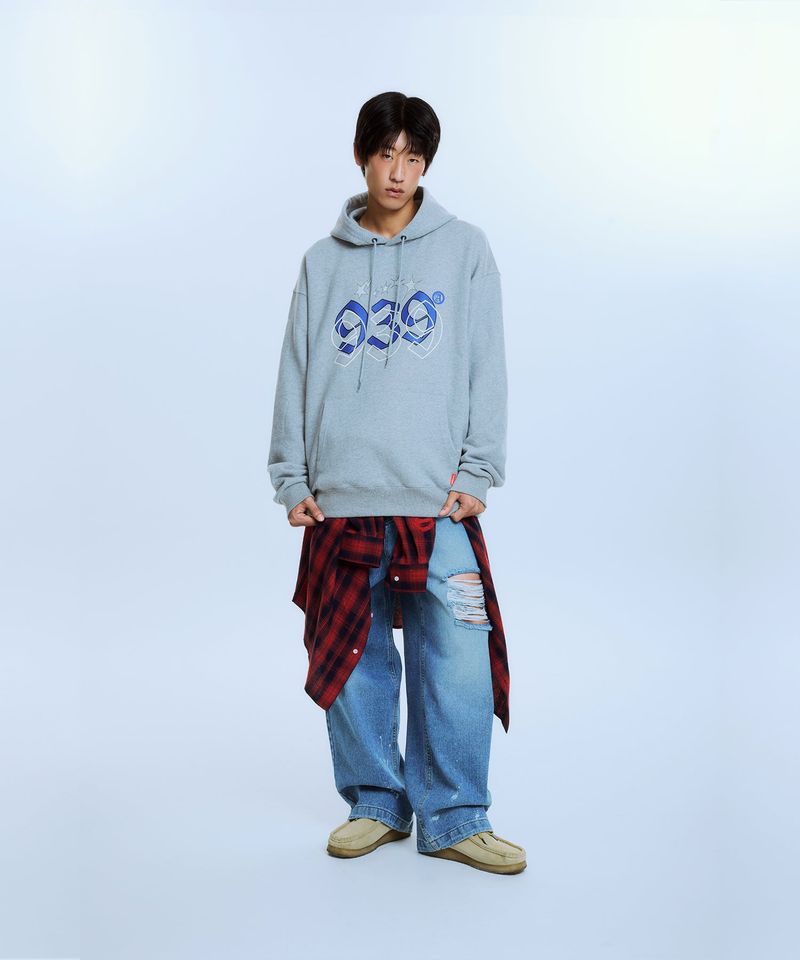 939 STAR GRAPICHS HOOD (GRAY)