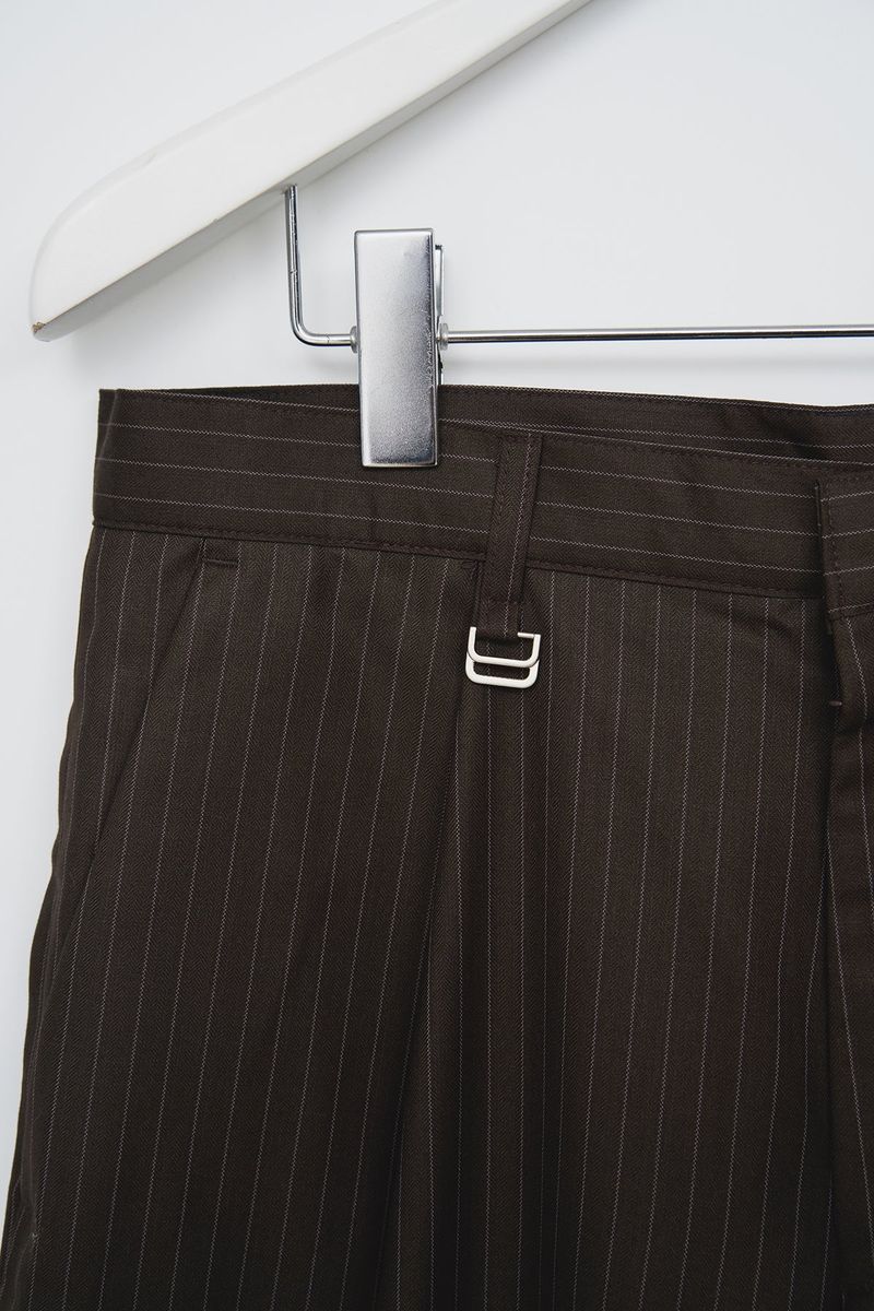 Pan Herringbone Striped Trousers (3color) 
