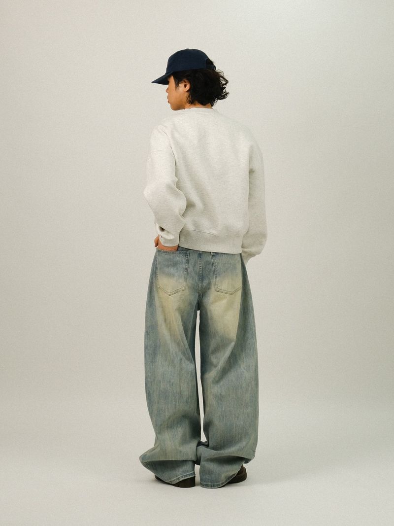 TD Yellow Washing Wide Denim