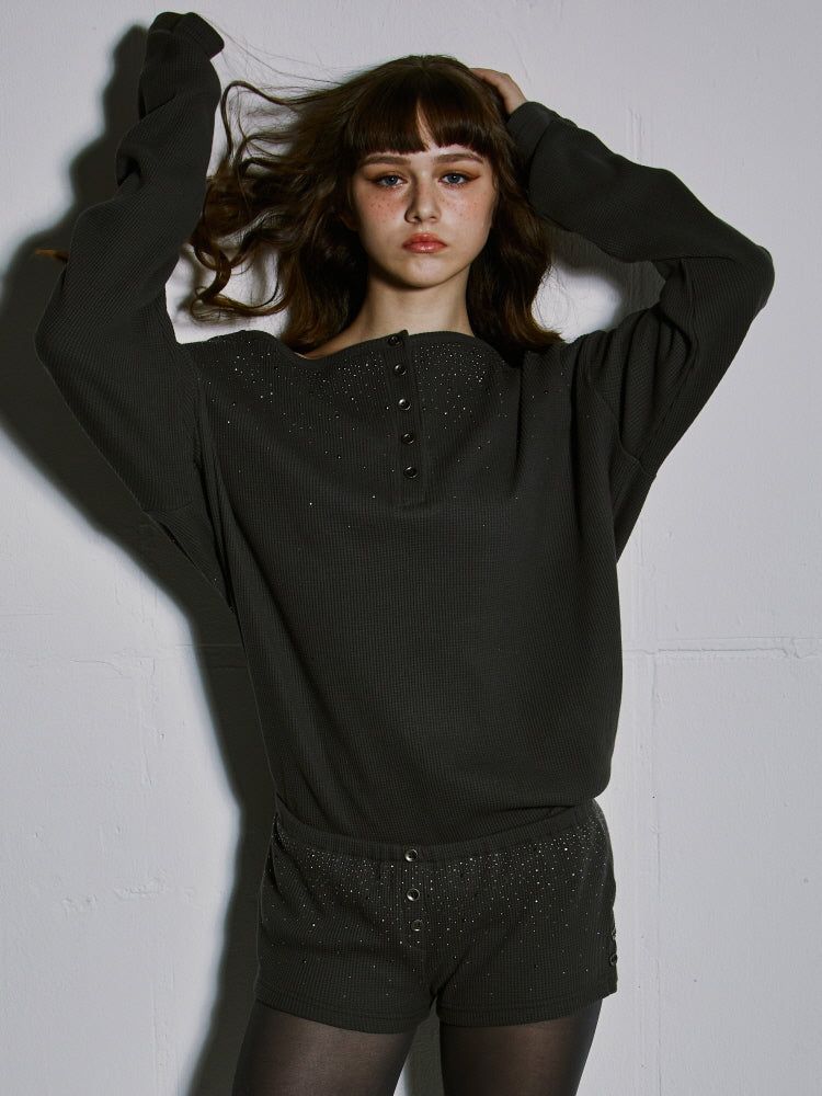 WAFFLE LONG SLEEVE