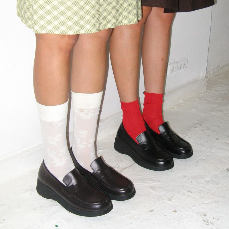 Penny 0045. Platform Loafers - 2colors