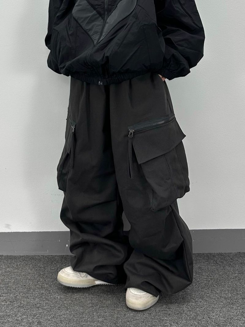 zipper point work pants
