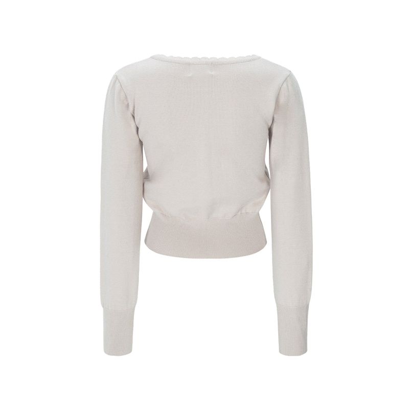 CUPCAKE CARDIGAN-BEIGE