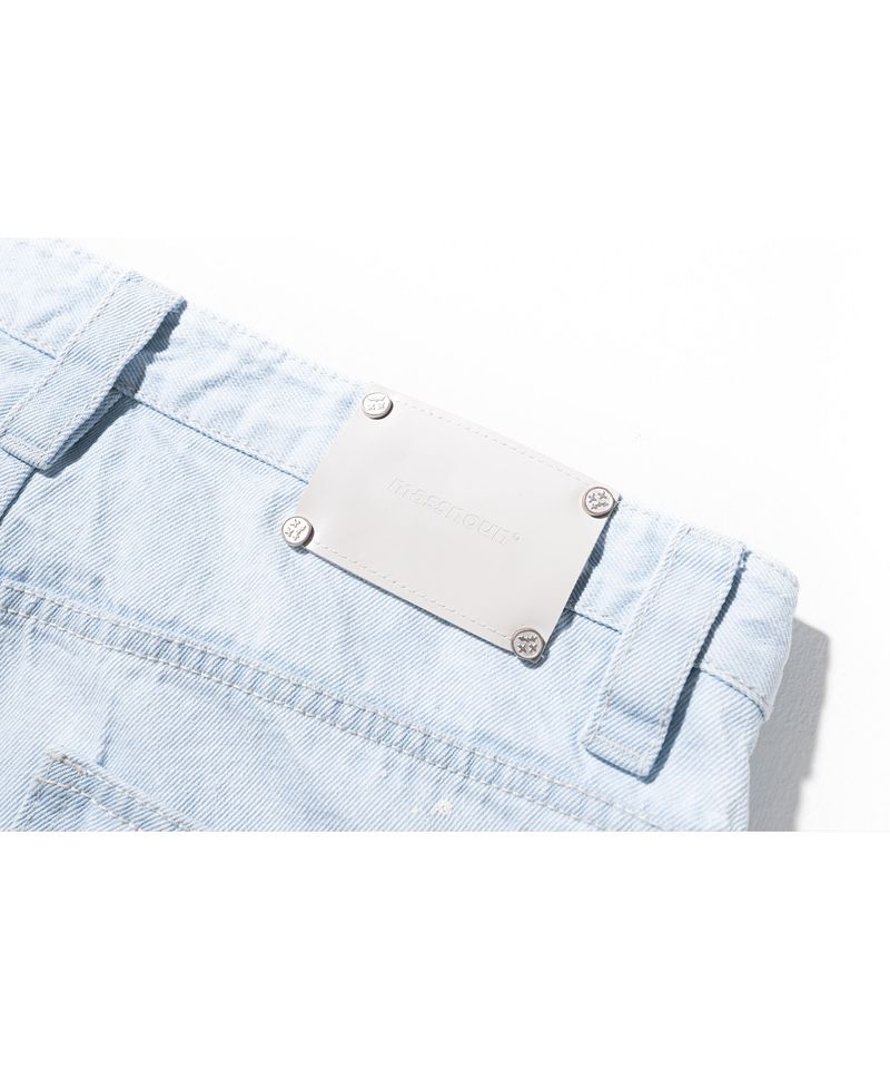 LOOSE FIT POLLOCK ICE JEAN