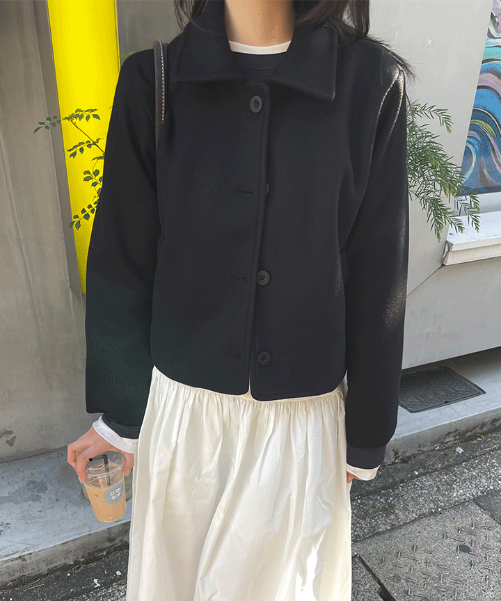 Mot Collar Short Jacket 4C