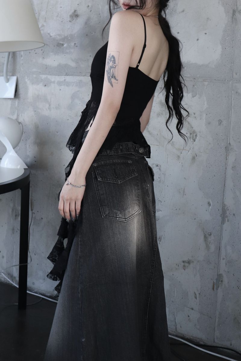 freesia lace sleeveless (2color)