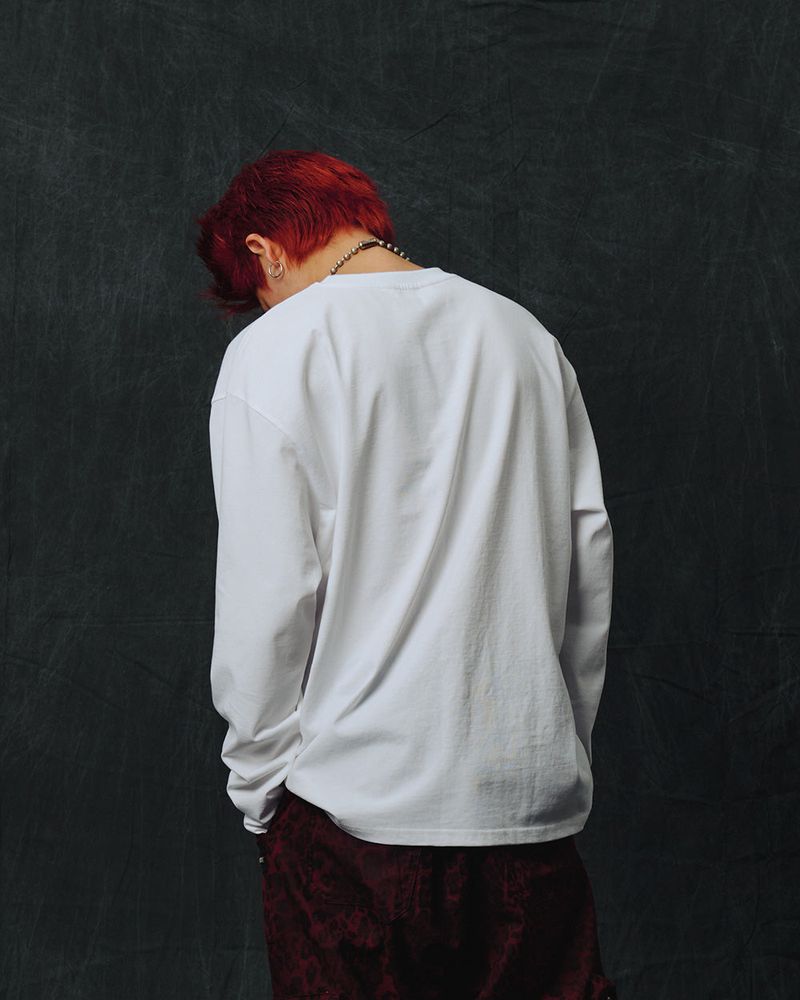 Hazzard002 Michael long sleeved/White