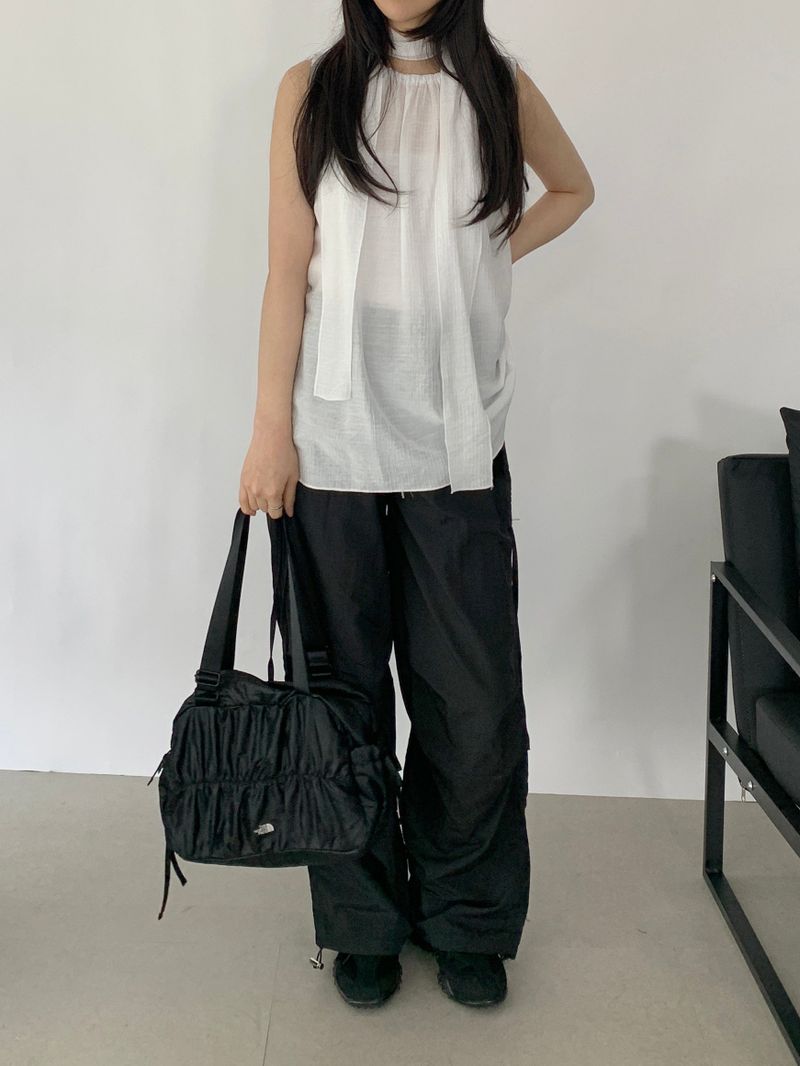 Nest String Banding Cargo Pants