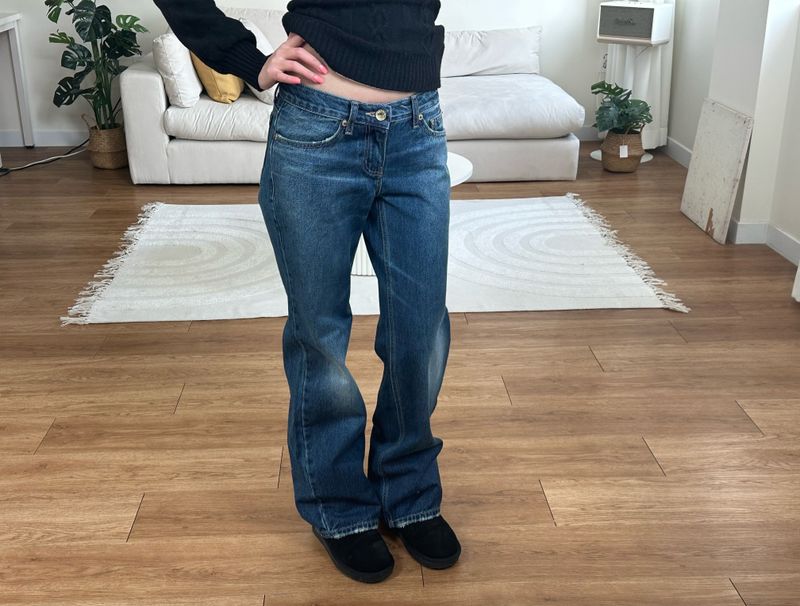 low brush denim
