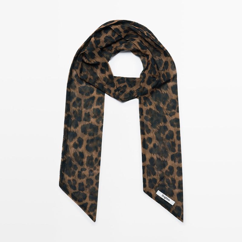 Mini Leopard Scarf