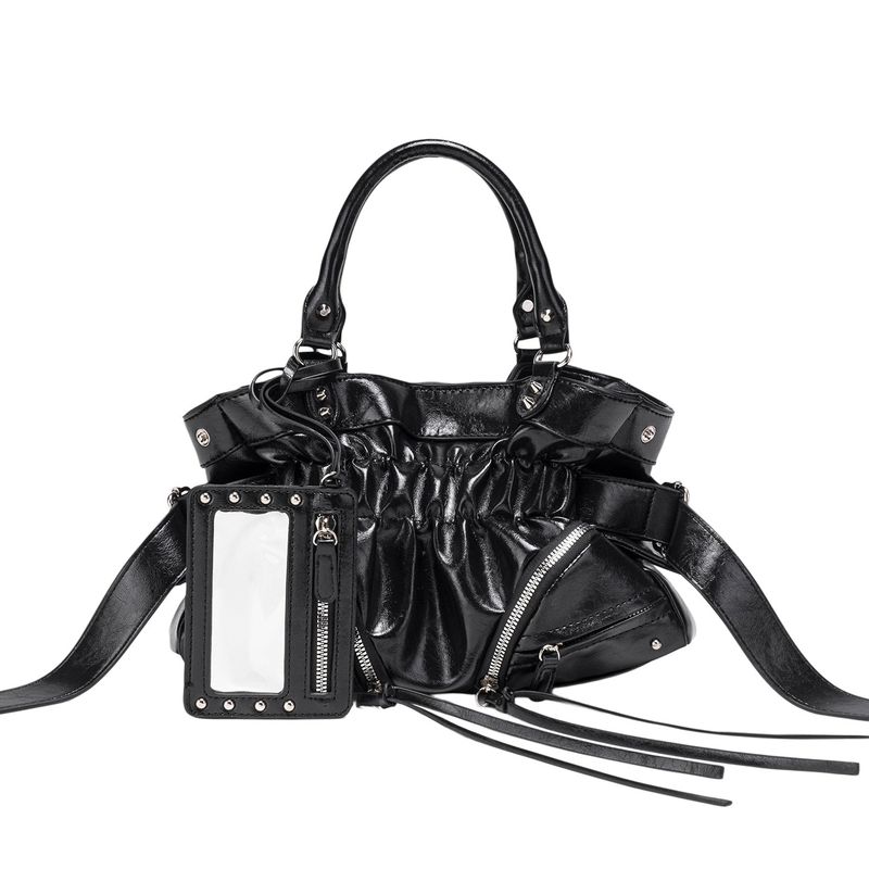 Luxury chain quilted bucket bag